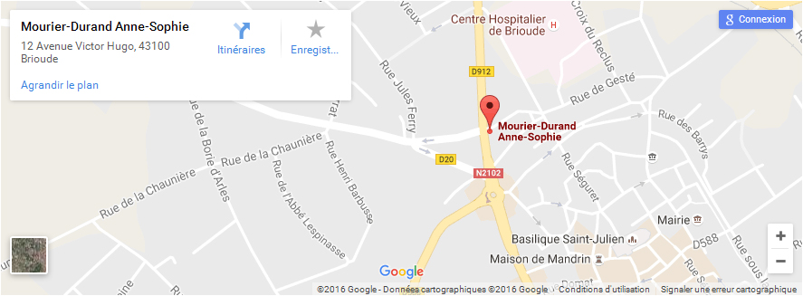 agrandir le plan via google maps